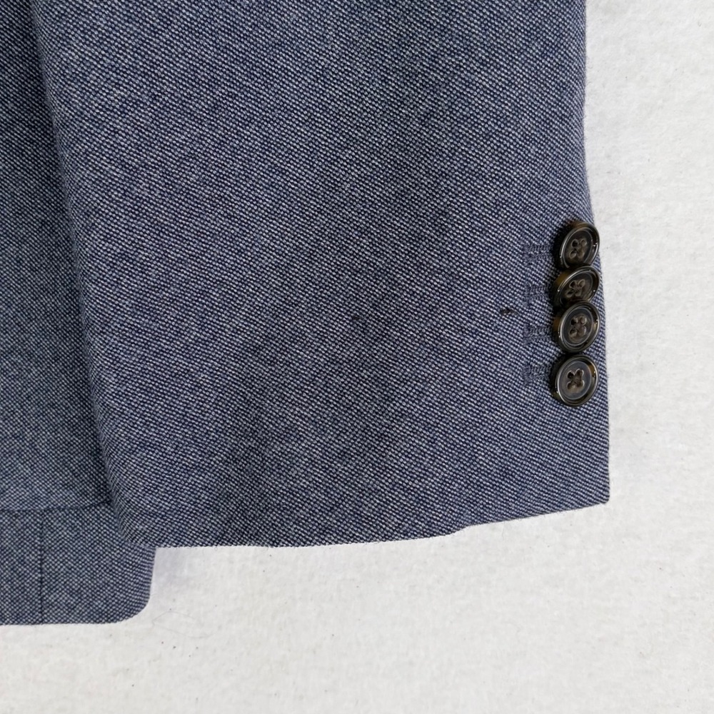 Banana Republic Mens 44R Blazer Fabbrica Alta Marzotto Italian Wool Sport Coat - Picture 4 of 14